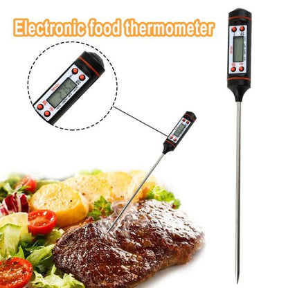 Food Thermometer Digital Probe Sensor Cooking BBQ Meat/ Kitchen Thermomer