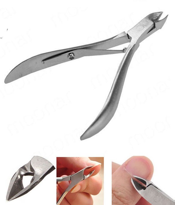 Toenail Toe Ingrown Nail Cuticle Nipper Clipper Edge Cutter Manicure Trimmer Scissor Plier Tool Pedicure Dead Skin Remover