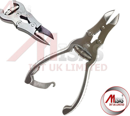 Cantilever Nail Cutter Clipper Nipper Heavy Duty Extra Thick Toe Nails 6.5" , 5"