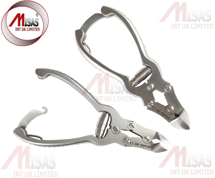 Cantilever Nail Cutter Clipper Nipper Heavy Duty Extra Thick Toe Nails 6.5" , 5"