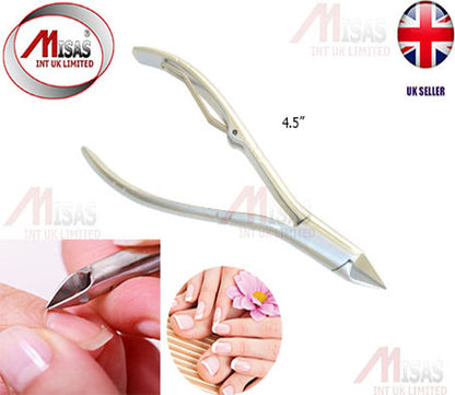 NAIL CLIPPER CUTTER TOE MANICURE 4.5" SCISSORS NAIL ART Cuticle NIPPER