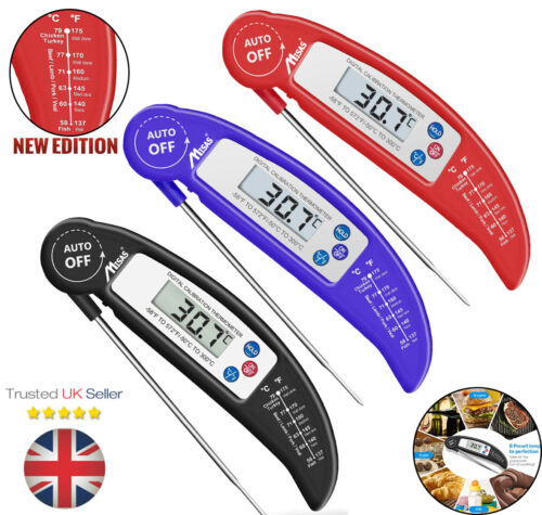 Digital Food Thermometer Probe Cooking Meat Temperature BBQ Kitchen Turkey Jam