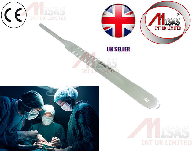 Chiropody Surgical St Steel Scalpel Handles No 4 with Free Packing